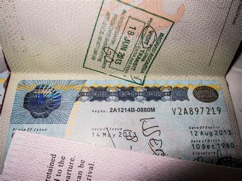 indonesia tourist visa fees for indian